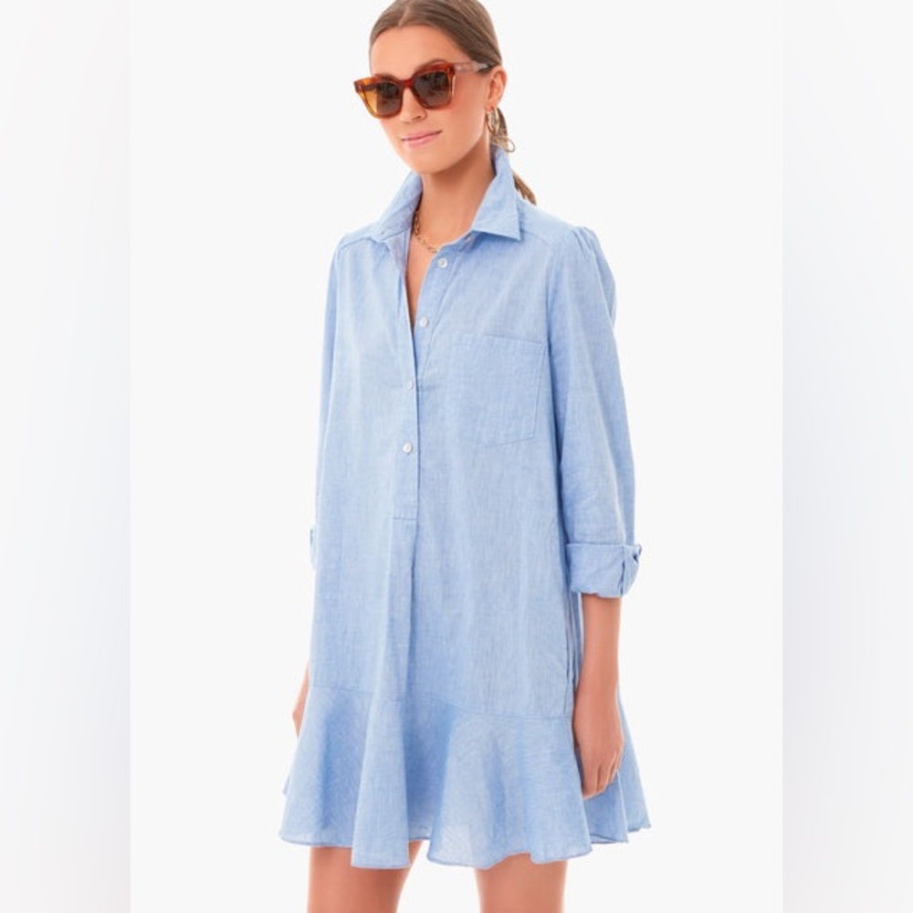 Tuckernuck Chambray Callahan Shirt Dress
